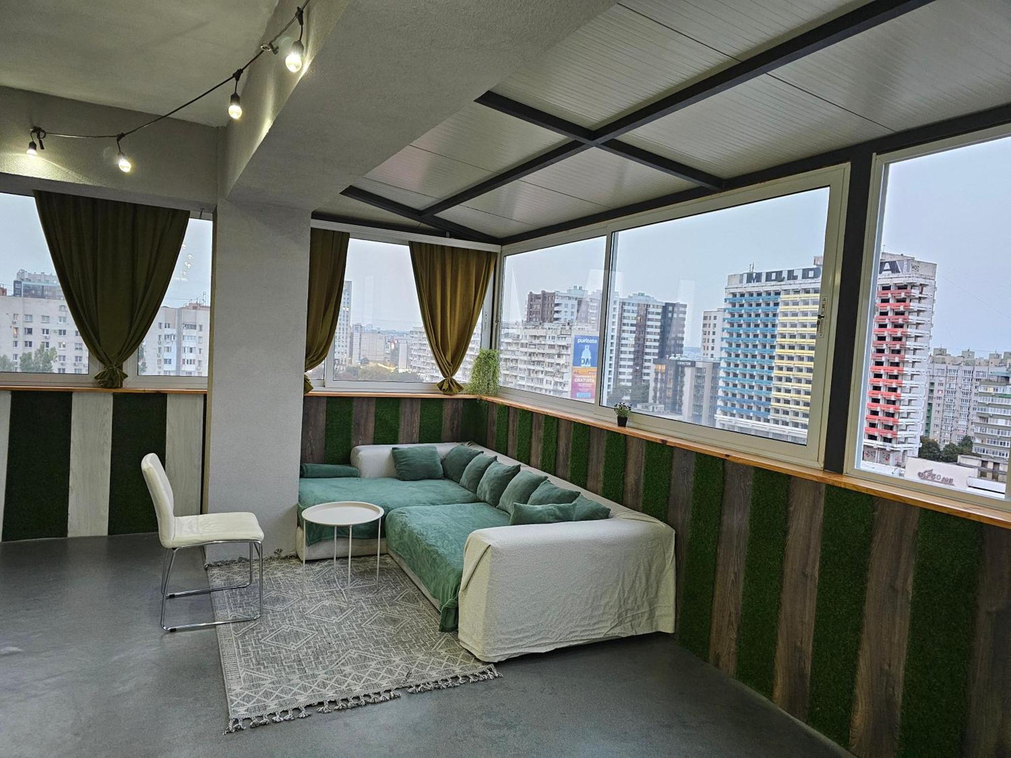 Apartament With Terras Chisinau Eksteriør bilde