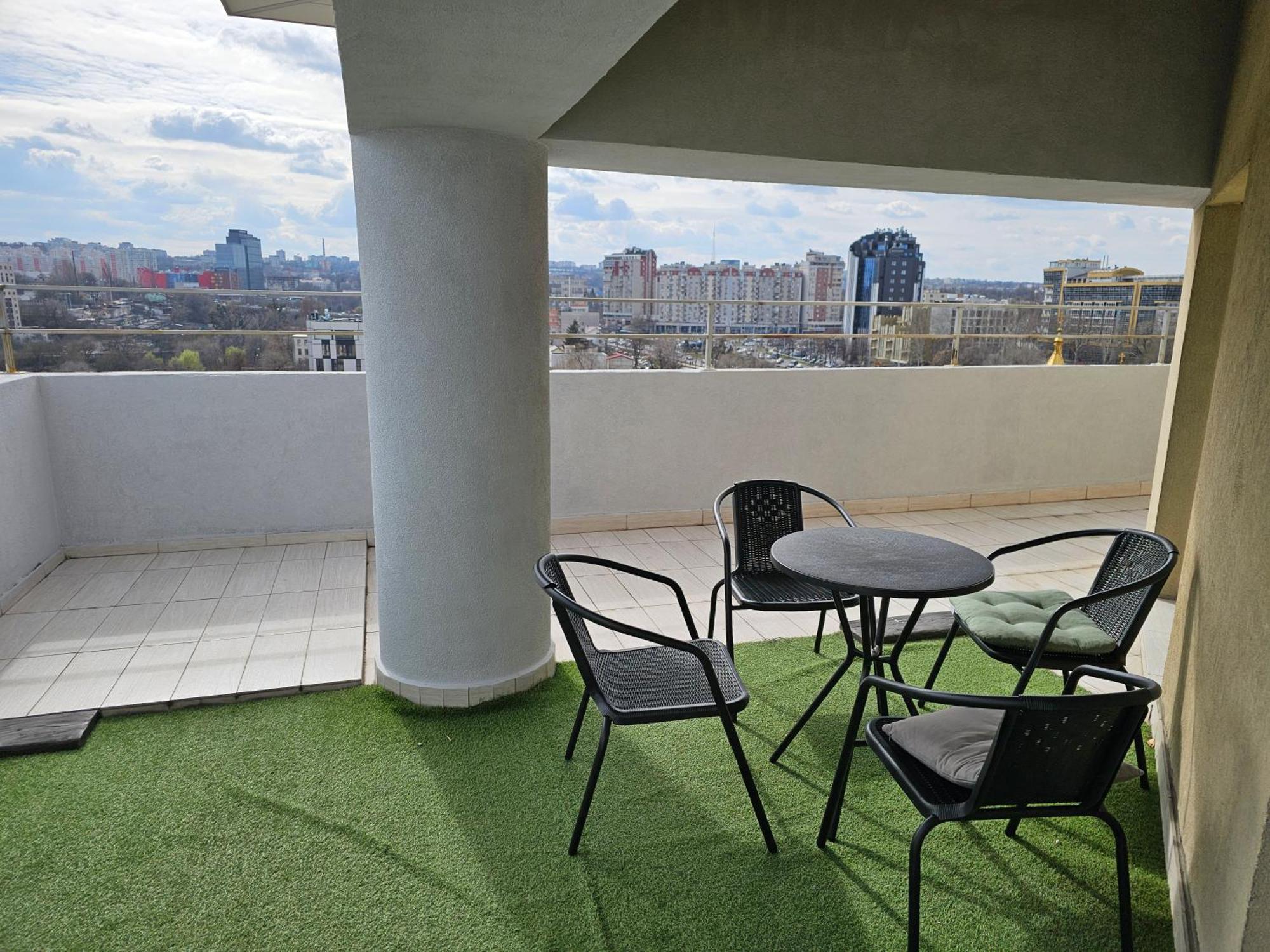 Apartament With Terras Chisinau Eksteriør bilde